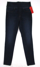 SPANX Signature Waist Skinny Jeans Back Zip Kirby Denim Sz 28 148.00