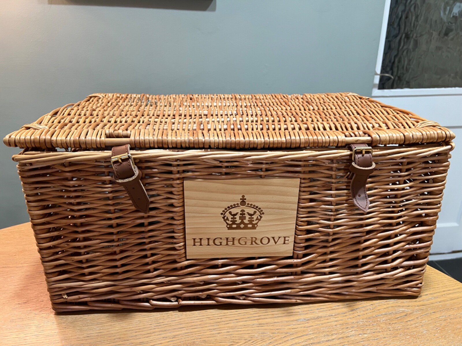 Highgrove wicker hamper eBay