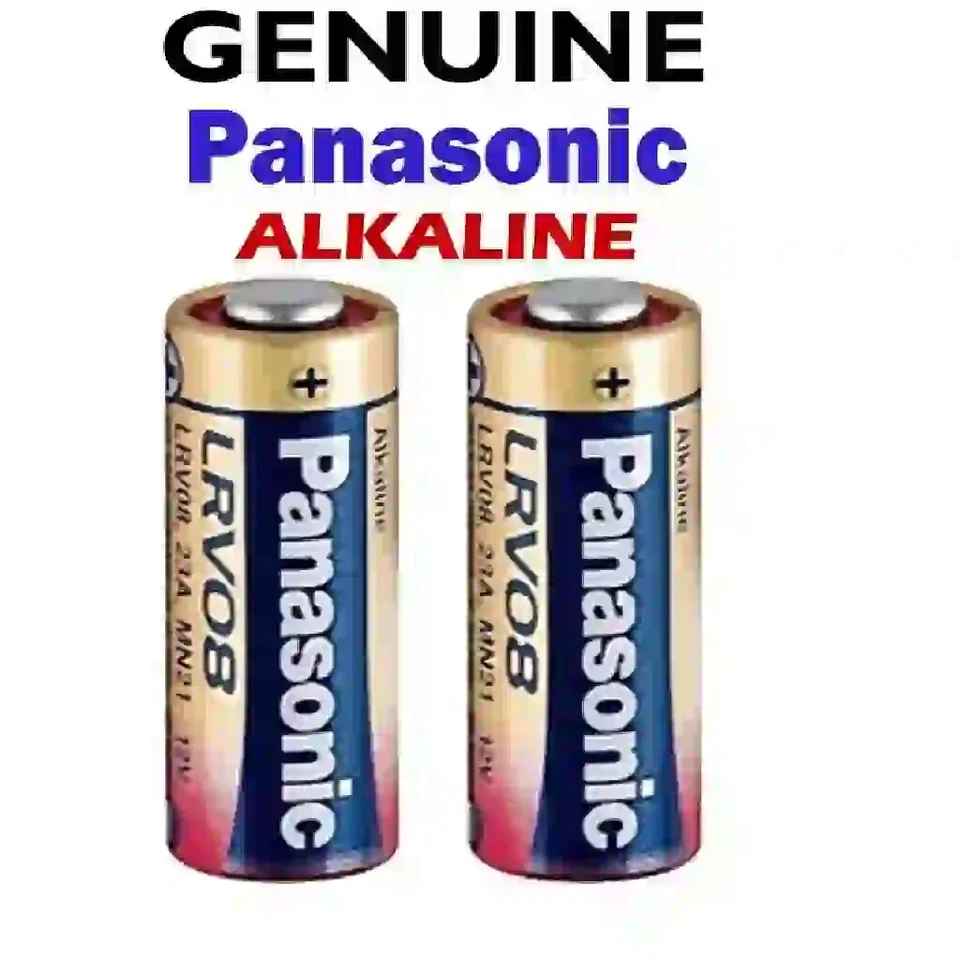 Panasonic 23A 23AE MN21 23 A23 23GA 12V Remote Control Alkaline Battery GENUINE - Image 3 of 4