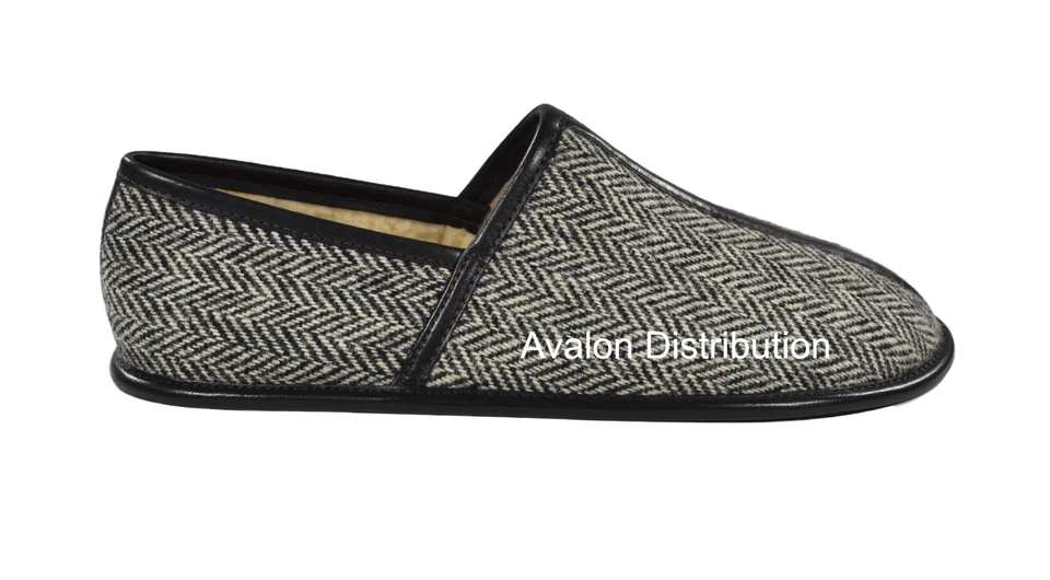 Ralph Lauren RRL Lana Cuero Oveja Forrado Mocasines Campamento Zapatillas Zapatos Nuevos  Foto 2 de 4