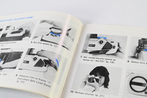 Minolta X-370 Owner's Instruction Manual Guide #G431 - Picture 6 of 6