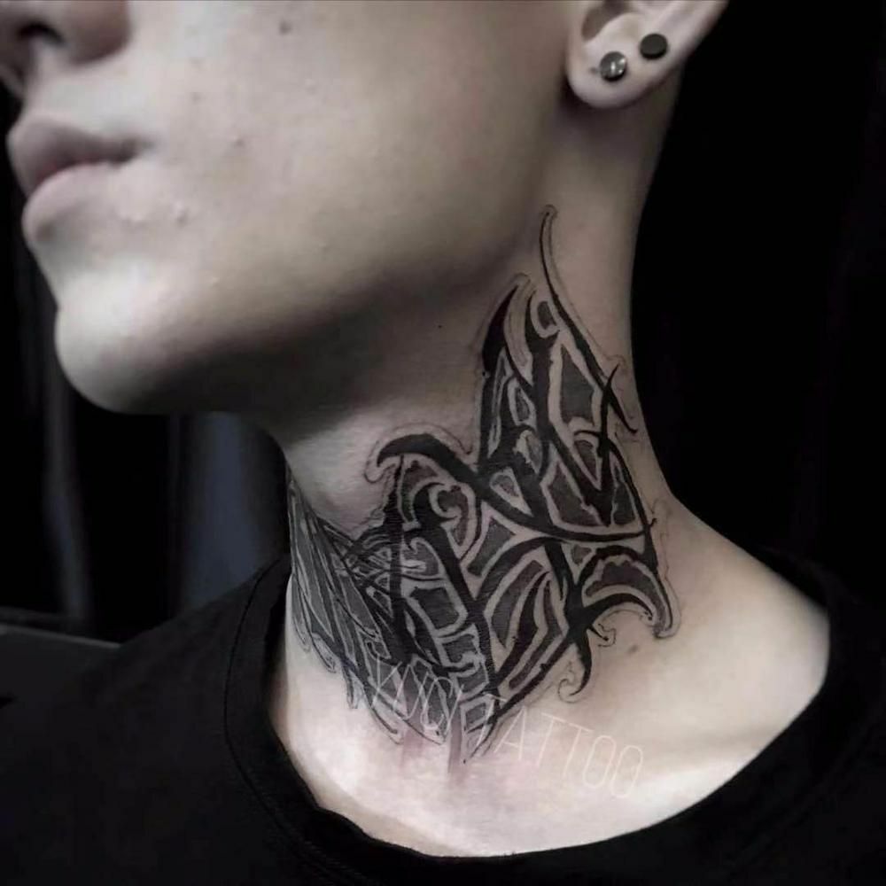 Tattoos On Neck For Men