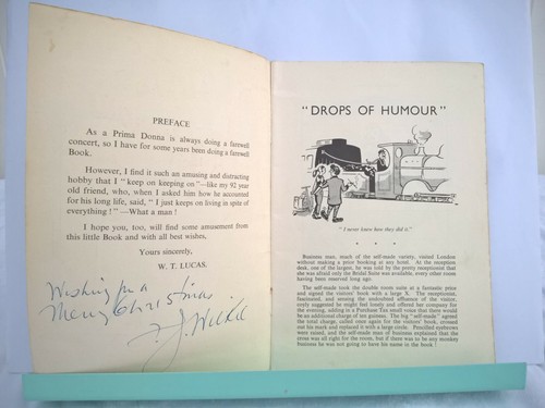 Drops of Humour. Stories and Sketches. W.T.Lucas. Paperback - Picture 3 of 5