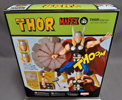 Mafex No.182 MAFEX THOR (COMIC Ver.) Marvel Comics Medicom Toy NEW