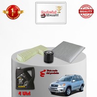 Inspektionskit Filter Und ÖL FüR Toyota Rav 4 II 1.8 Vvti 92KW 125CV 2003