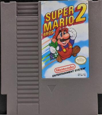 Super Mario Bros. 2 - NES Game- Acceptable