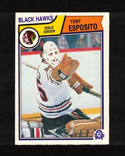 1983-84 TONY ESPOSITO #99 NM-MT OPC Chicago HALL OF FAME Star GOALIE Hockey Card
