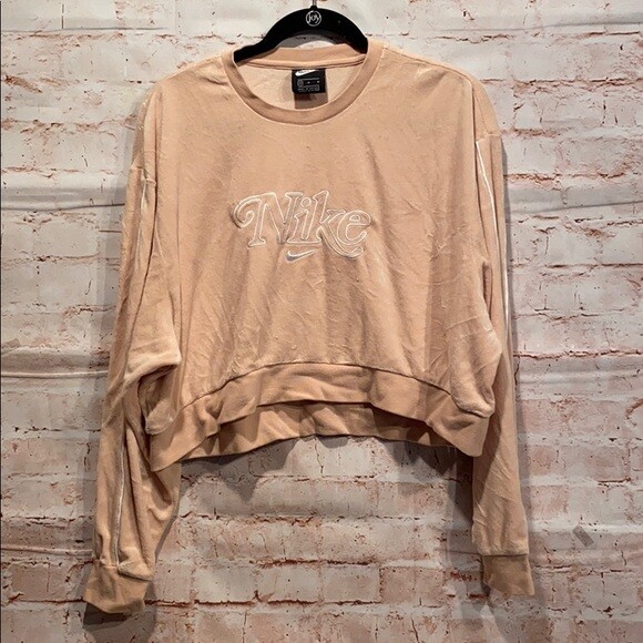 nike blush sweatshirt