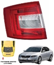 FANALE FANALINO POSTERIORE SX A LED SKODA OCTAVIA 2013-2016 STATION WAGON NUOVO