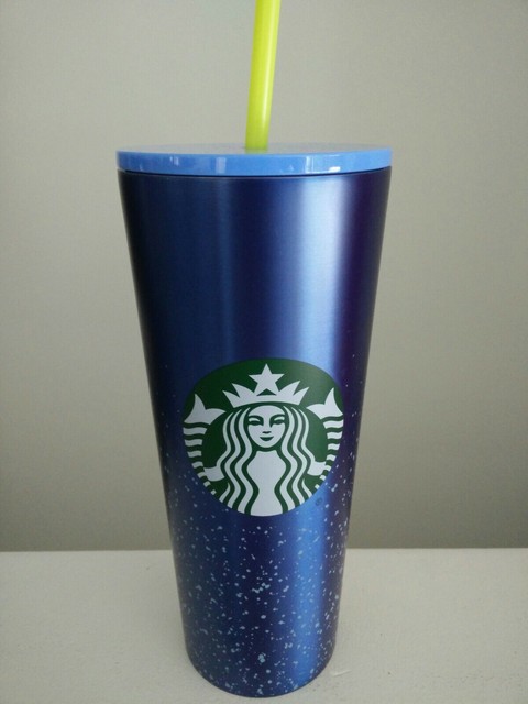 starbucks blue cold cup