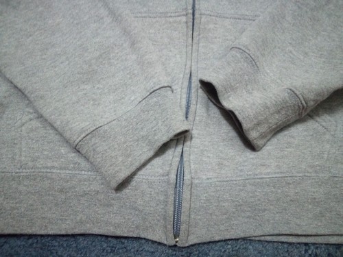 Victory Motorcycle Hoodie Women L Gray Graphic Logo Full Zip Long Sleeve - Picture 6 of 7