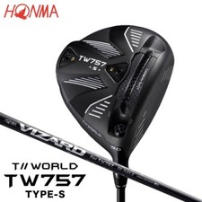HONMA TW757 Type-S 2022 Driver 9, 10.5deg RH VIZARD graphite Flex Stiff HC Neuf