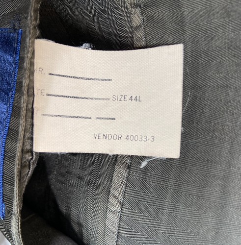 STAFFORD Mens Gray PURE WOOL Classic Fit Pleated 2pc Suit 44L Jacket 34x32 Pant - Picture 10 of 17
