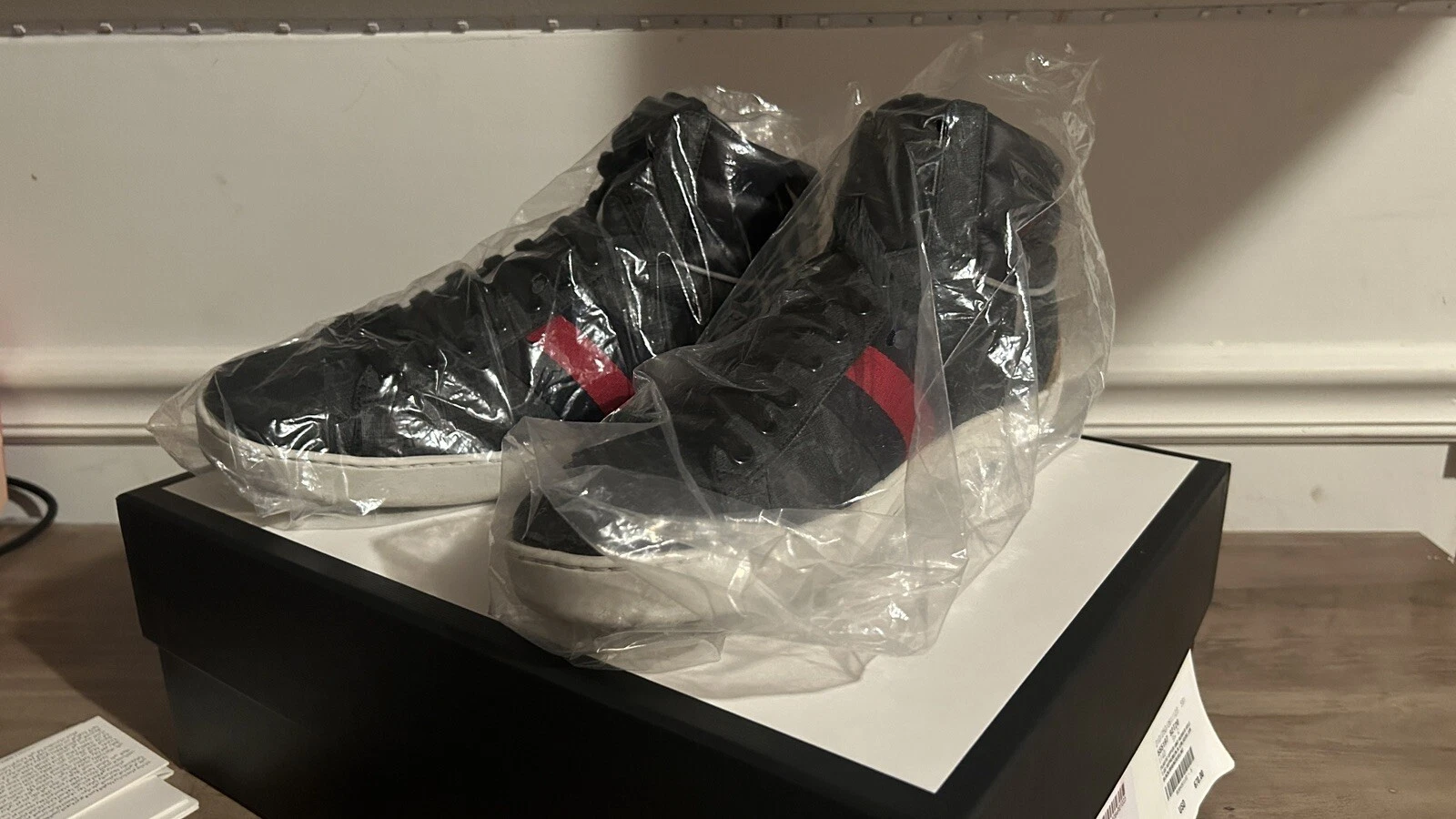 Gucci Ace GG High Top black Size 9