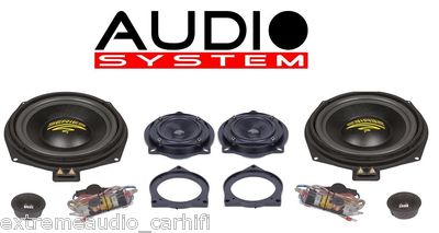 Audio System X 200 BMW MK2 X--ION-SERIES 3-Wege Teil-Aktiv Front System