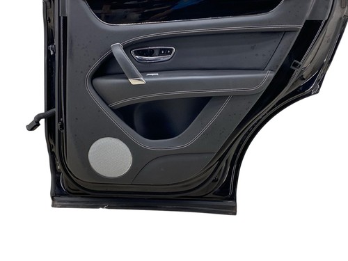 2016-2020 BENTLEY BENTAYGA OEM RIGHT REAR DOOR SHELL ONYX BLACK (6935) W/ HANDLE - Picture 5 of 19
