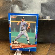 Jeff Brantley 319 Donruss 1991 MLB Baseball Trading Card