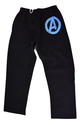 Marvel Mens Avengers Black Sweatpants 