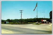US Naval Amphibious Base at Little Creek Postcard Vintage Military