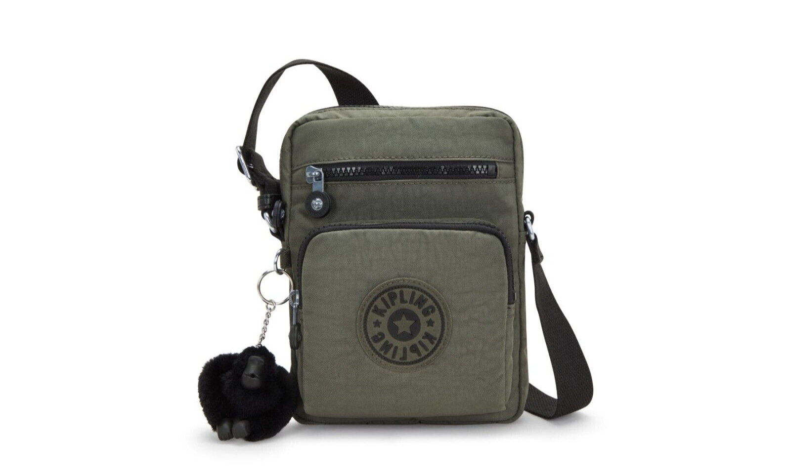 Kipling GUNNE Cross Body - Green Moss RRP £64