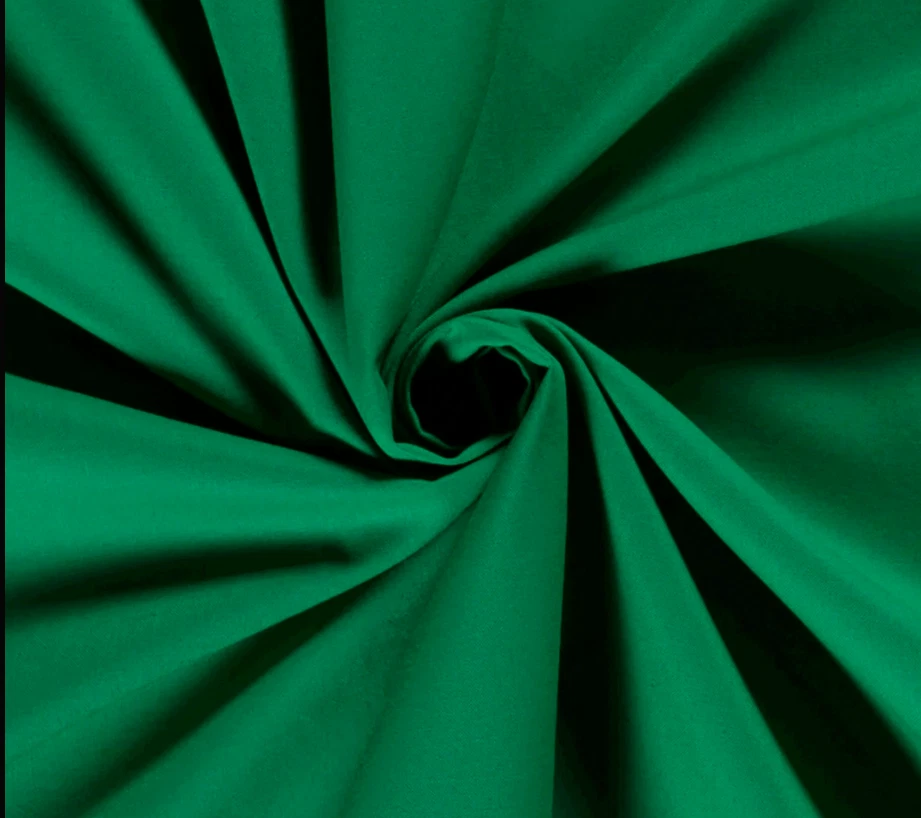 INDIAN COTTON Uni Stoff Fahnentuch Einfarbig 100% Baumwolle Farbe Grün !! SONDER ANGEBOT !!