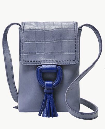 BNWT Fossil Bobbie Crossbody Phone Bag Cowhide ECO Leather Guaranteed Original - Picture 2 of 10