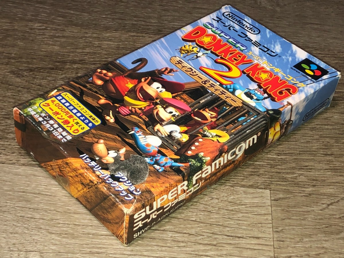新品未開封　SUPER DONKEY KONG 2 スーパーファミコン 新品未開封 SUPER DONKEY KONG 2 スーパーファミコン