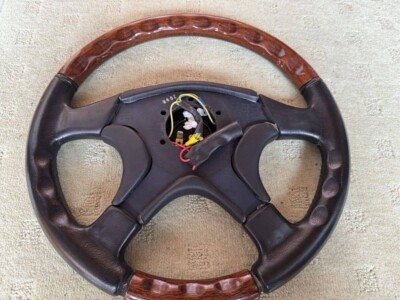 Momo Momo Steering Wheel Olympic iii Steering Leather/Wood Momo Momo Steering Wheel Olympic iii Steering Leather/Wood