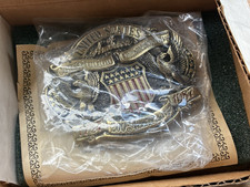 U.S. Constitution Commemorative Belt Buckle Unworn w/Box  Paper--Free Ship