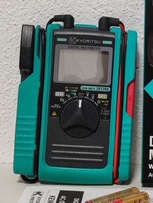Kyoritsu Digital Multimeter KEW Mate 2012RA mit offener Klaue für Strommessung