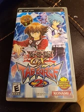 NO GAME OR MANUAL ORIGINAL AUTHENTIC  CASE FOR YU-GI-OH GX TAG FORCE 2 PSP