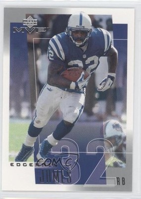 2001 Upper Deck MVP Edgerrin James #107 HOF 2k3