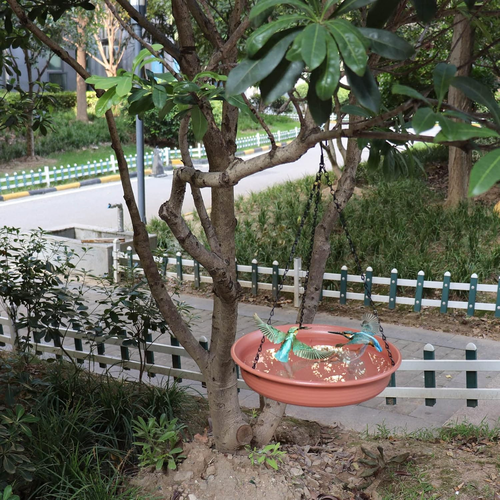 Bebedero colgante para pajaros de 12 pulgadas estacion de agua außen - Bild 4 von 12