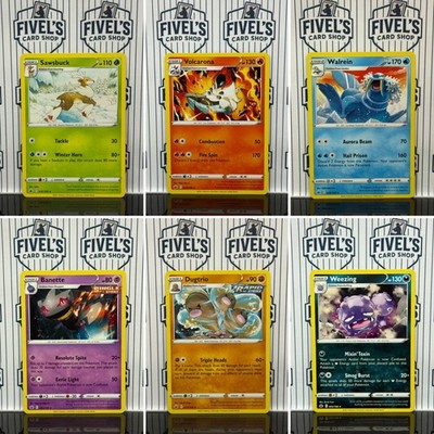 2021 Pokemon Sword and Shield Chilling Reign Singles - You Pick