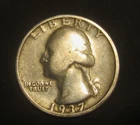 1937-S Washington Quarter, Key Date,  90% Silver Coin