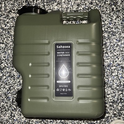 3.2 Gallon Water Jug Portable Camping Water Jug Dispenser with Spigot Leak-Pr...