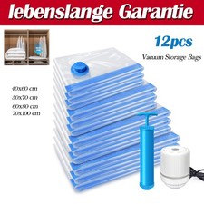 12 Bettdecken Vakuumbeutel,Kleidung Vakuum,Au...