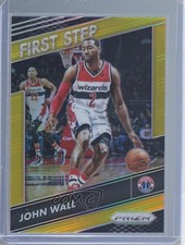 2016-17 Panini Prizm First Step Gold Prizm 6/10 John Wall #5 j0z