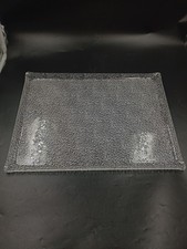 Vintage 70s 80s Hollywood Regency Design Frosted Plexiglass Tray Lucite