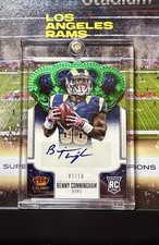 2013 Benny Cunningham PANINI RC Rookie /10 Die-Cut AUTO St Louis Rams HB #108