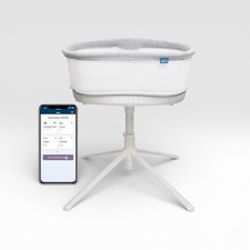 HALO BassiNest Connected Swivel Sleeper 3.0 Smart Bassinet AutoSoothe