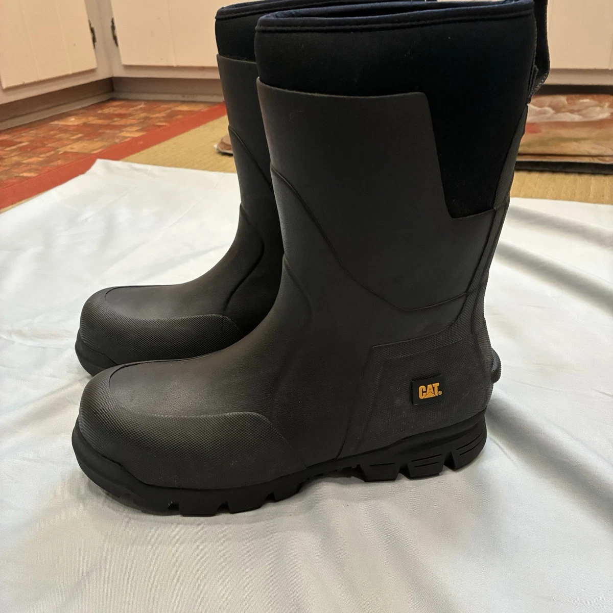 CAT Rubber Steel Toe Boots for Men for Sale | Shop New & Used