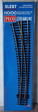 Left Hand large radius curve turnout switch Code 100 NS PECO SL-E87 Electrofrog