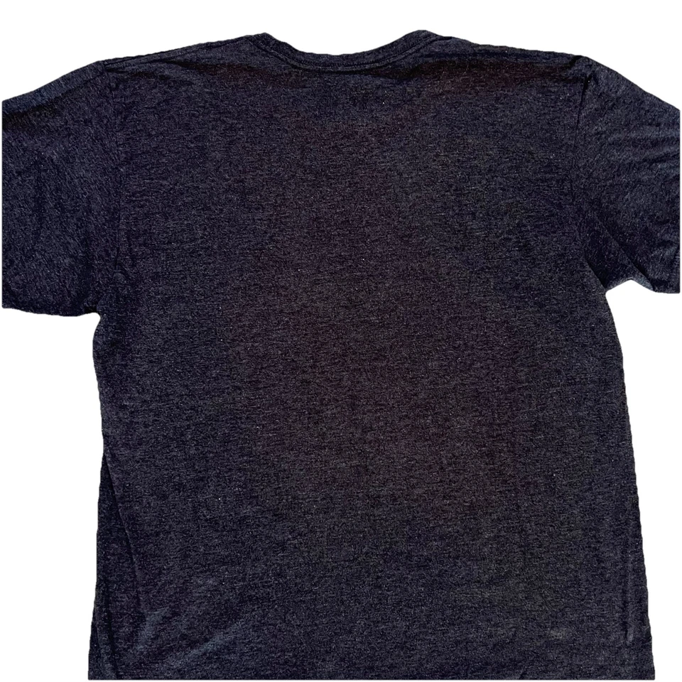 Vintage Y2K DC Shoes Logo Graphic T Shirt Men's Medium Black Skater Grunge RARE - Image 2 of 4