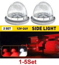 1-5Set Universal Red White LED Chassis Light Watermelon Lamp For Van RVS 12V-24V
