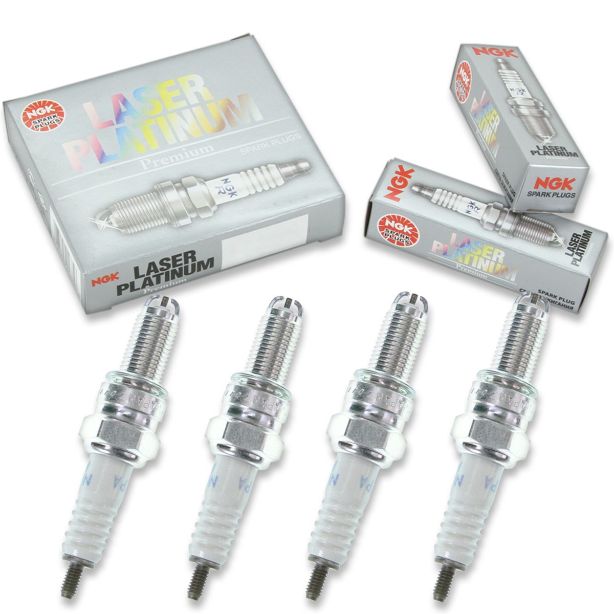 4 pc NGK 7785 CR9EKPA Laser Platinum Spark Plugs for 92070-1254 Ignition wb