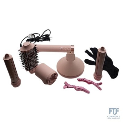 MESCOMB 5-in-1 Hairstyler & Airstyler mit Ionen Föhn & Auto-Lockenstab Set | Pro