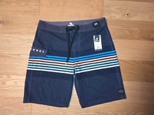 New Rip Curl Cove Board-shorts Men  s Sz 30 NWT Striped 03LMBO