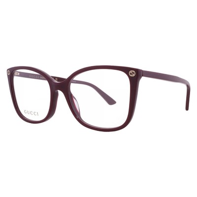 Gucci Demo Cat Eye Ladies Eyeglasses GG0026O 012 53 GG0026O 012 53