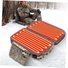Heated Seat Cushion Foldable Heated Stadium Seats for Bleachers Extra Wide 
